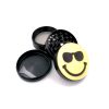 Black Smiley Metal Grinder