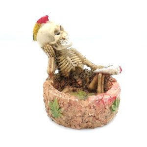 Skeleton Ceramic Ashtray